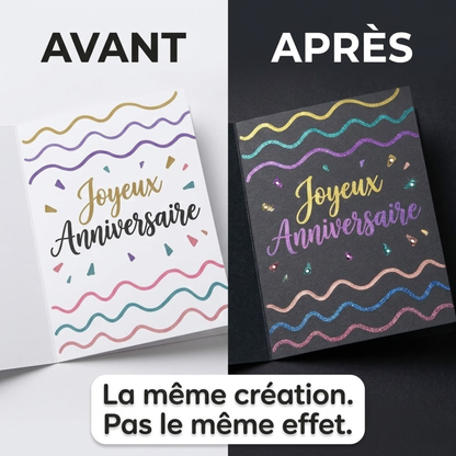 L'ÉCLAT'ART™ — Feutres Shimmer Pailletés